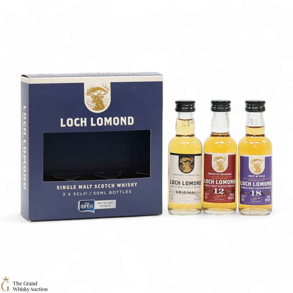 Loch Lomond - Original, 12 Year Old & 18 Year Old (3x5cl)
