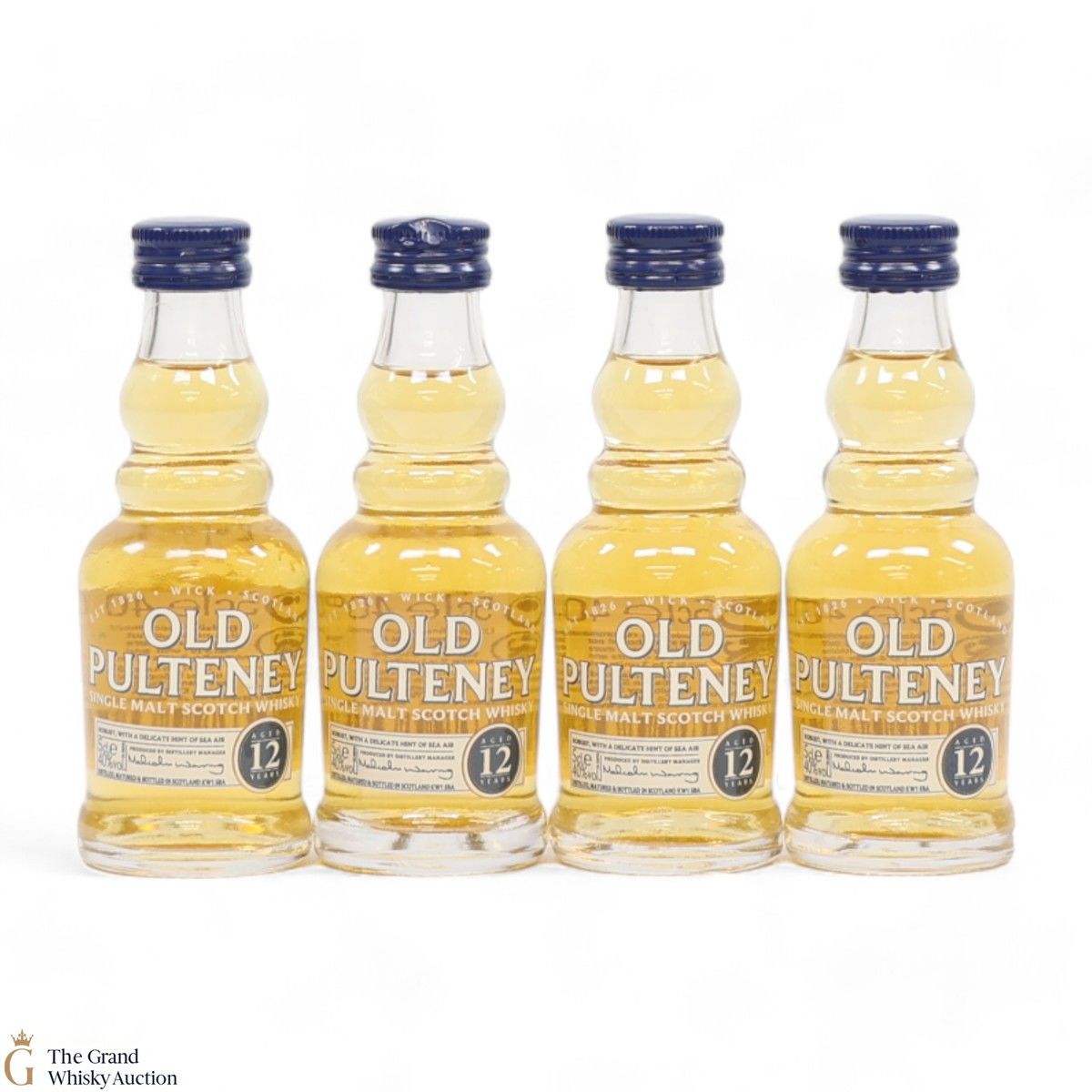 Old Pulteney Minis - 12 Year Old - 4x 5cl
