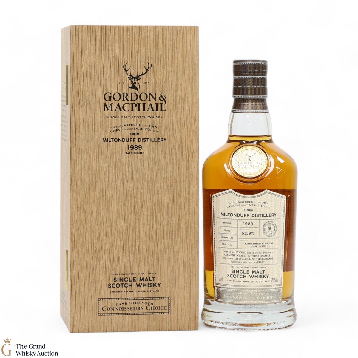 Miltonduff - 31 Year Old 1989 Gordon and Macphail Connoisseurs Choice