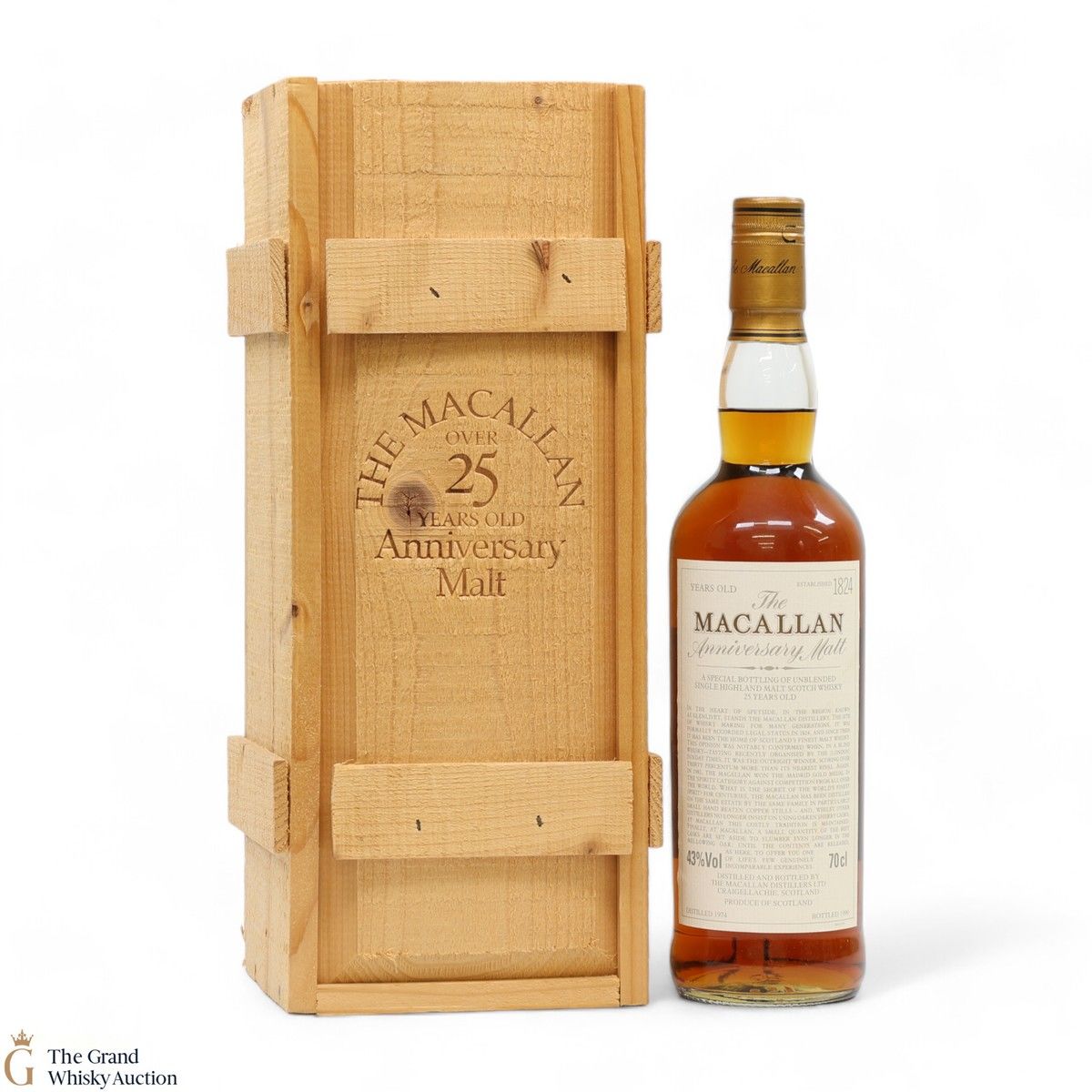 Macallan - 25 Year Old Anniversary Malt (1974) Bottled 1999