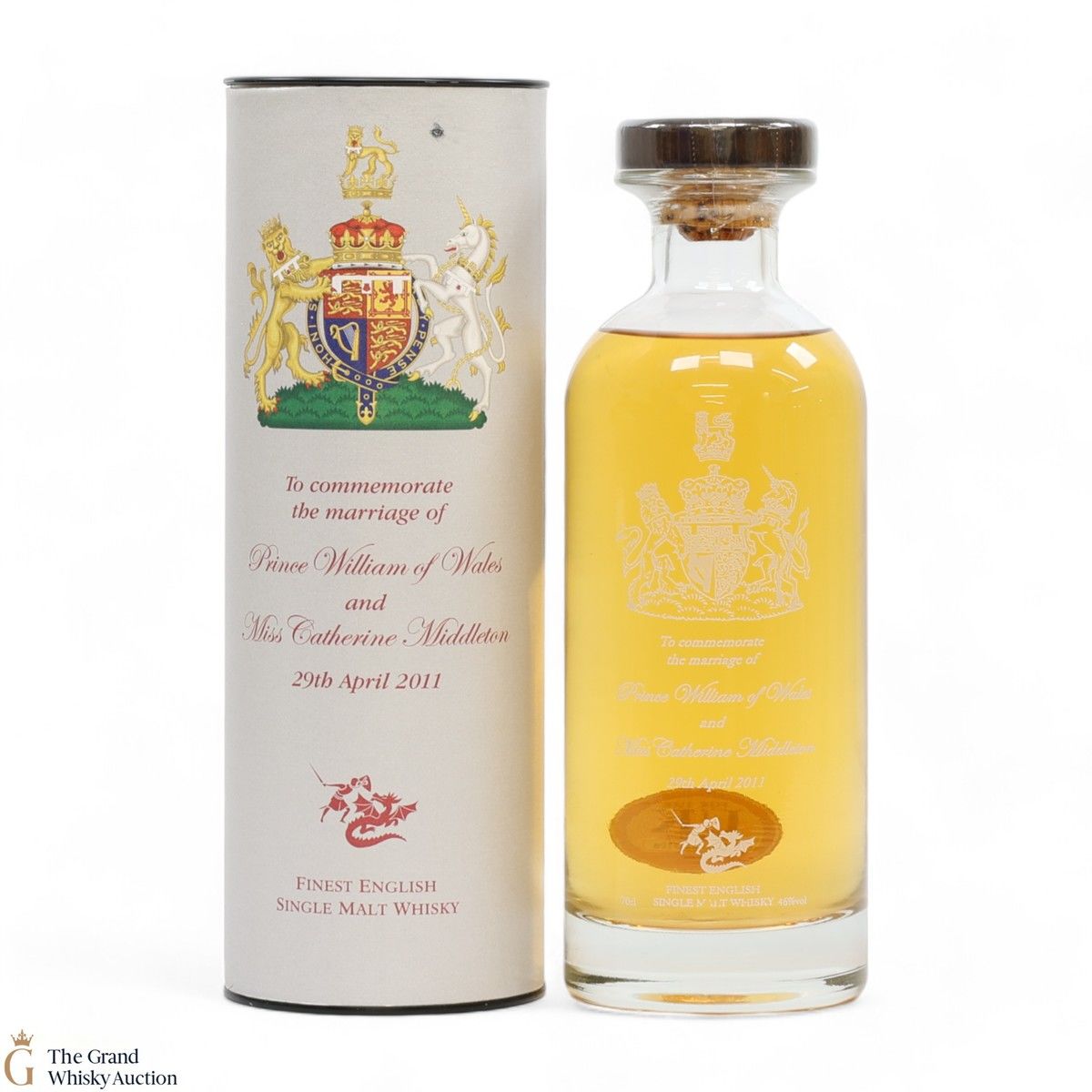 The English Whisky Co. - Royal Marriage William & Catherine Decanter