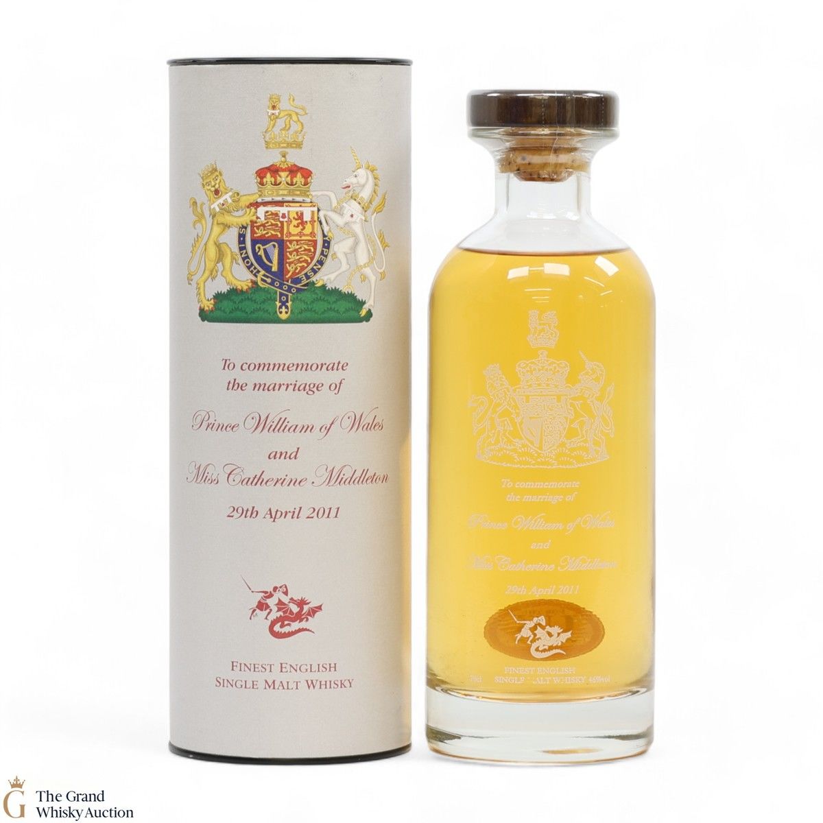 The English Whisky Co. - Royal Marriage William & Catherine Decanter