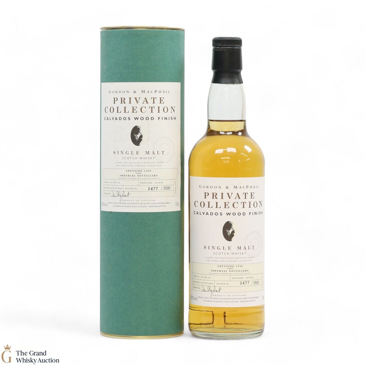 Imperial - 1990 Calvados Wood Finish - Gordon & MacPhail Private Collection