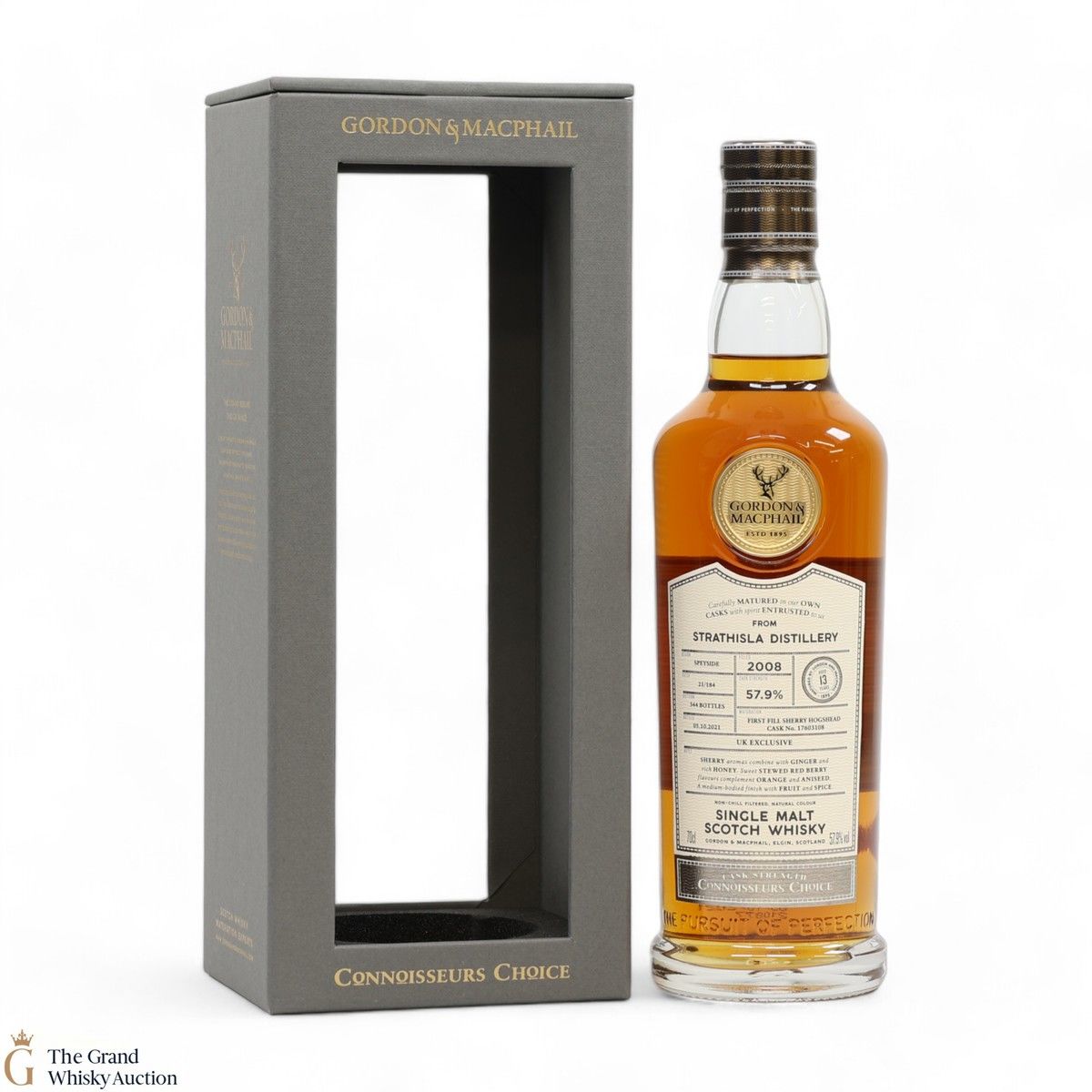 Strathisla - 13 Year Old 2008 - Gordon & MacPhail Connoisseurs Choice - UK Exclusive