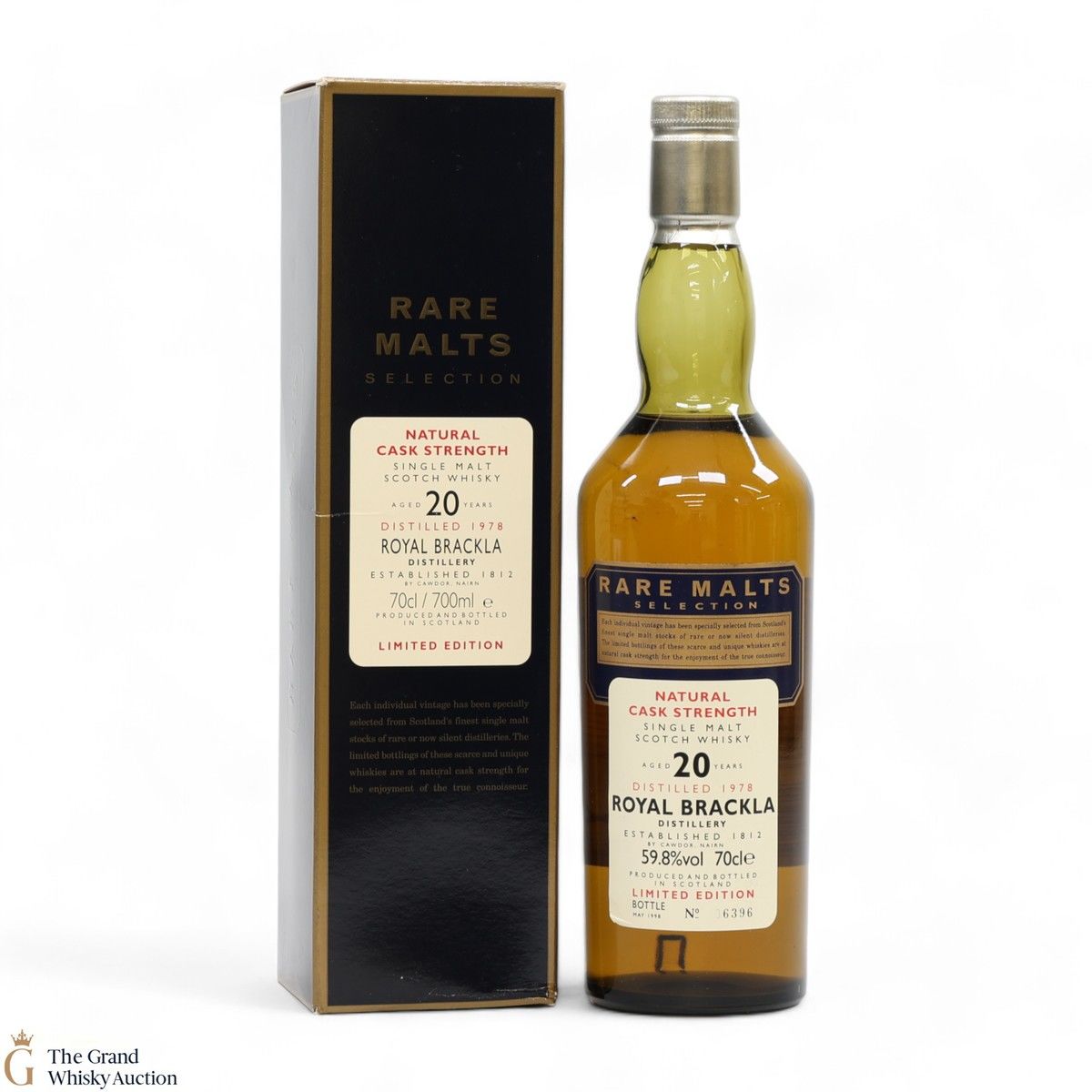 Royal Brackla - 20 Year Old 1978 - Rare Malts 59.8%