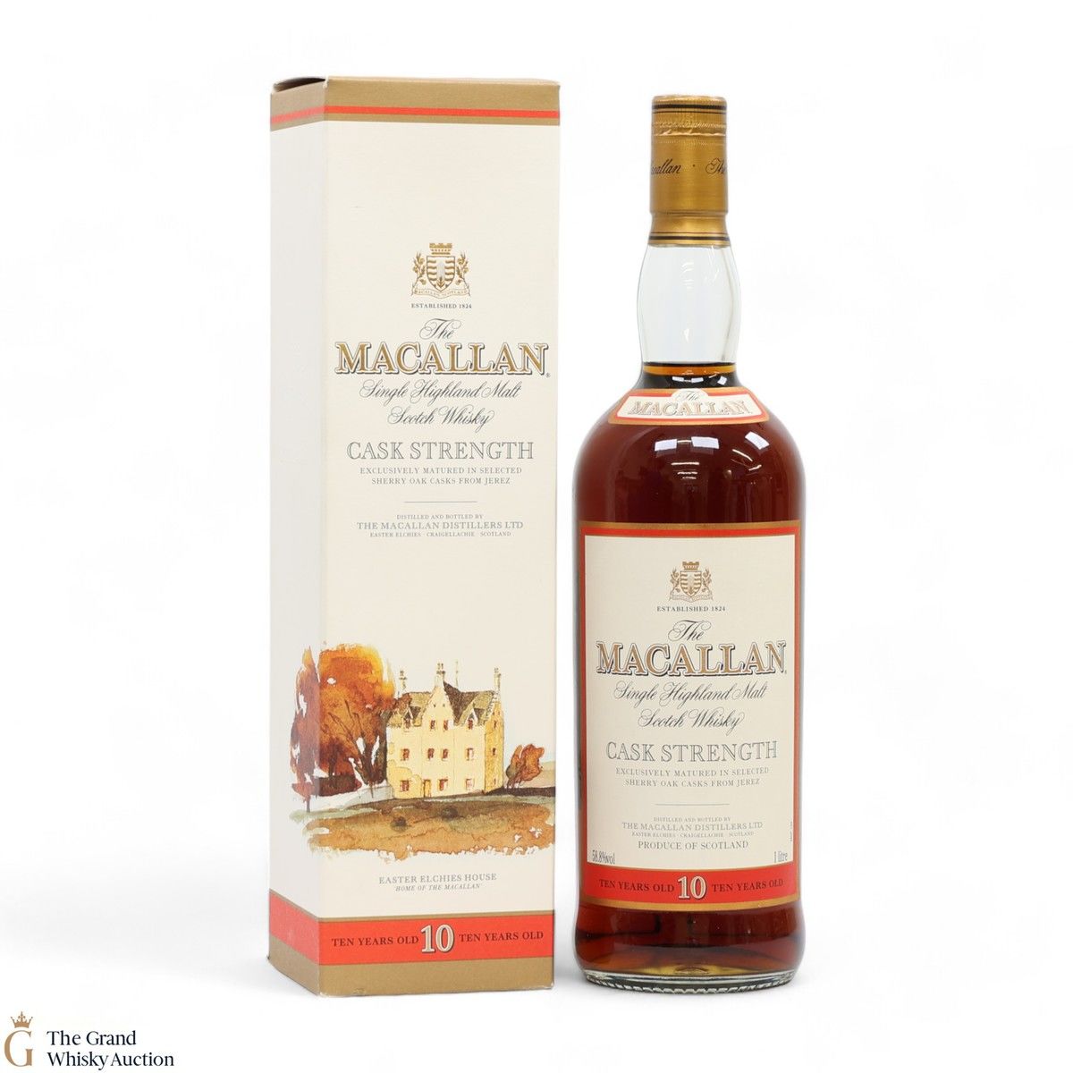 Macallan - 10 Year Old Cask Strength - 1 Litre 58.8%