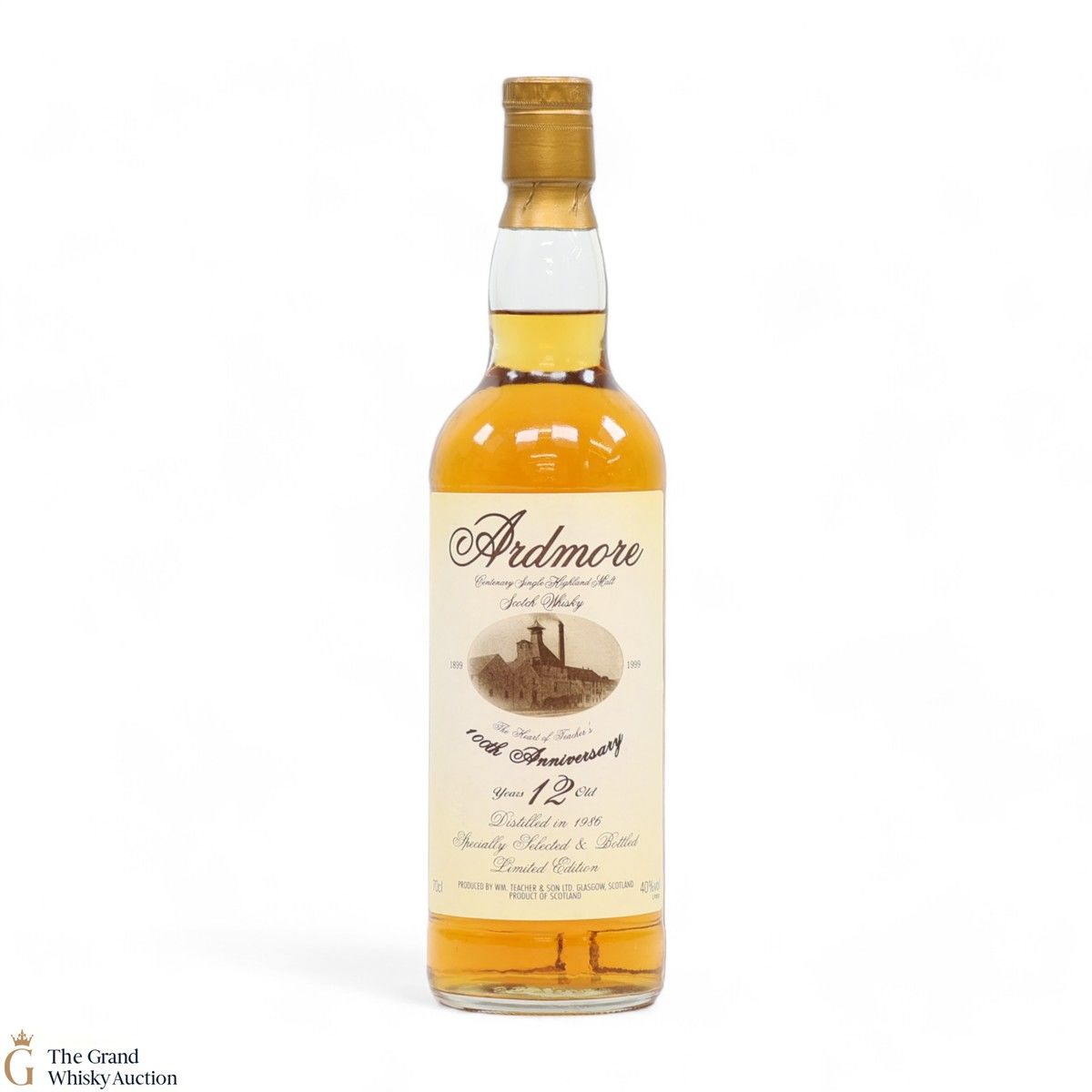 Ardmore - 12 Year Old 1986 100th Anniversary