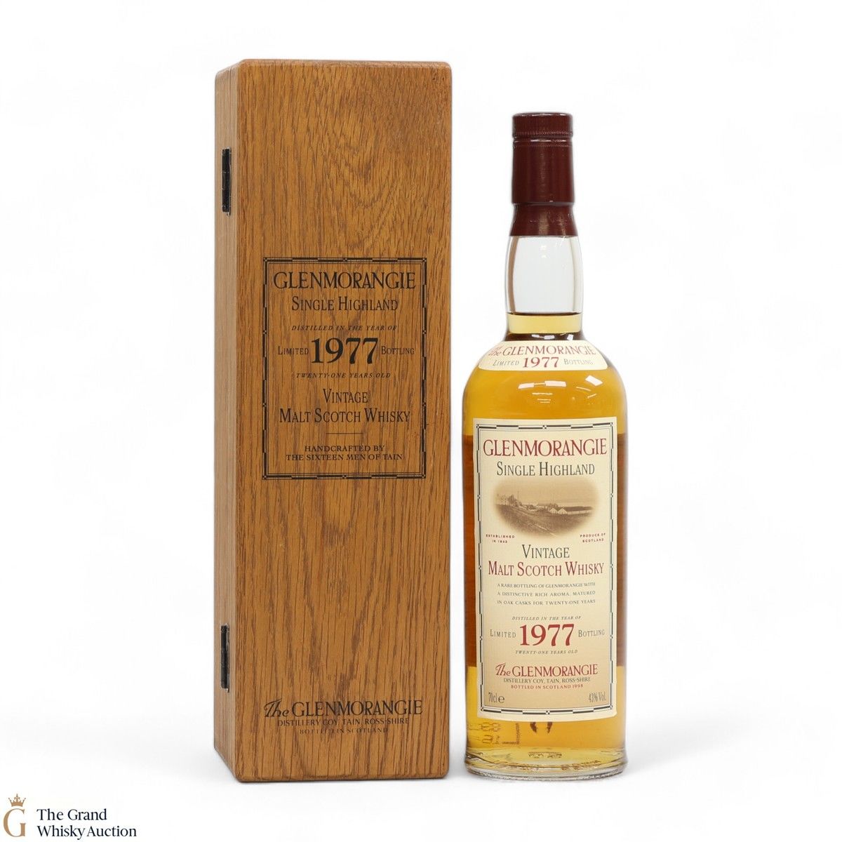 Glenmorangie - 21 Year Old - Vintage 1977