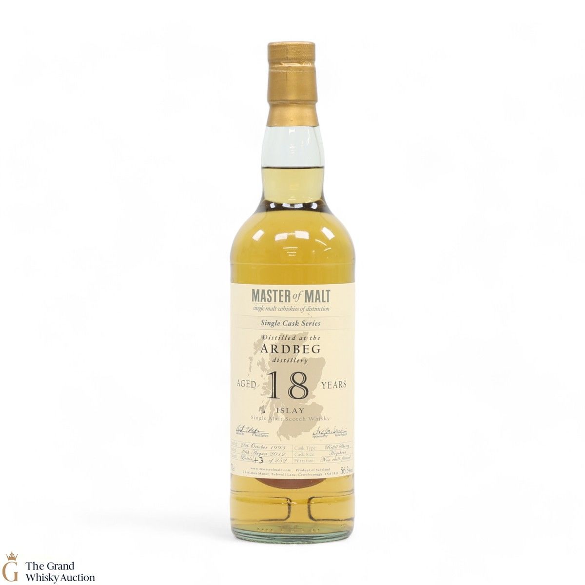 Ardbeg - 18 Year Old 1993 - Master of Malt 