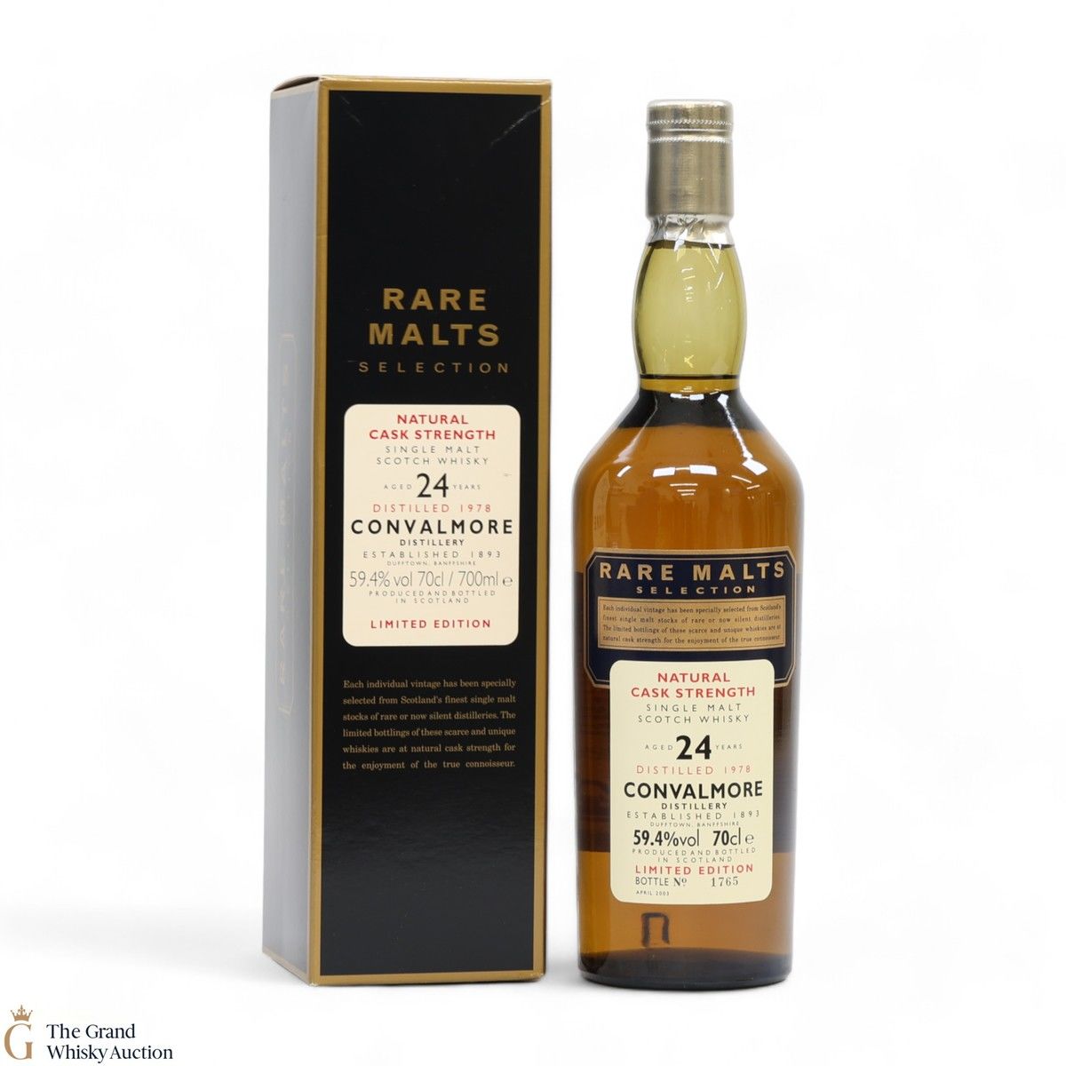 Convalmore - 24 Year Old - 1978 Rare Malts 59.4%