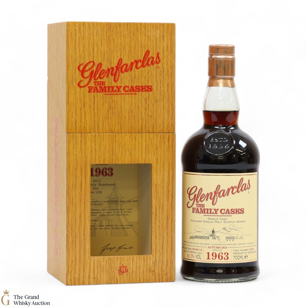 Glenfarclas - 1963 Family Cask Autumn 2013 #3540