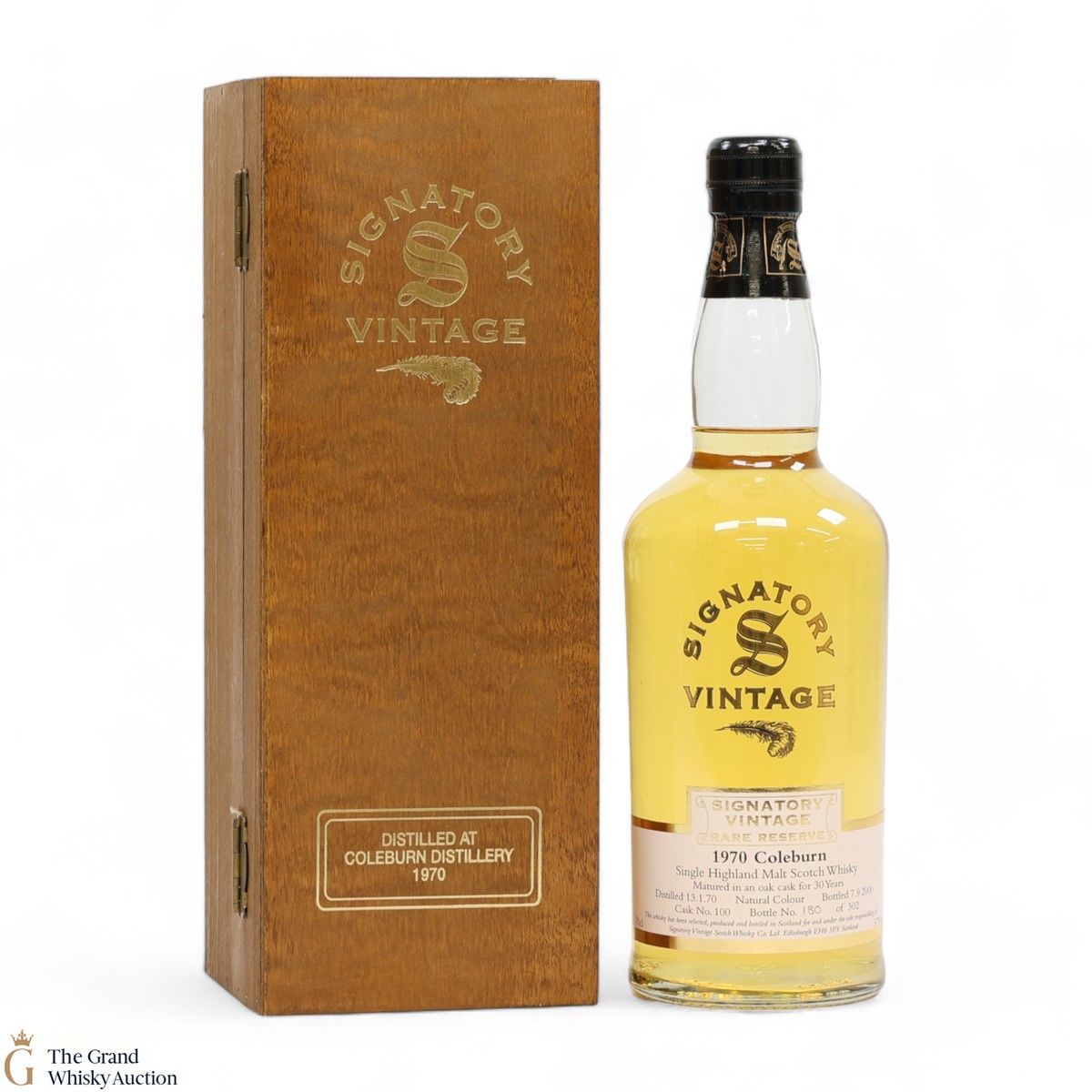 Coleburn - 30 Year Old 1970 - Signatory Vintage 