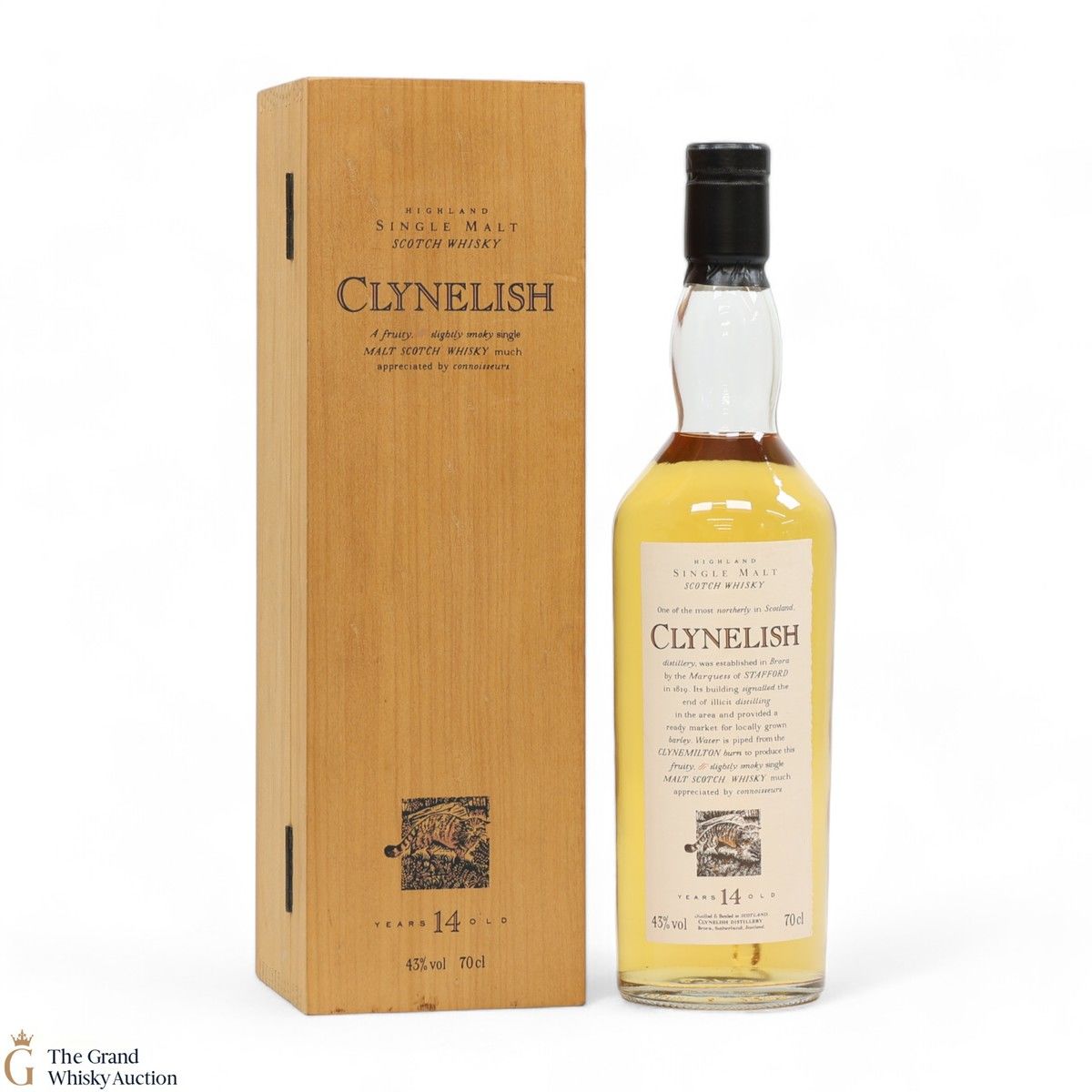 Clynelish - 14 Year Old - Flora and Fauna (Wooden Box)