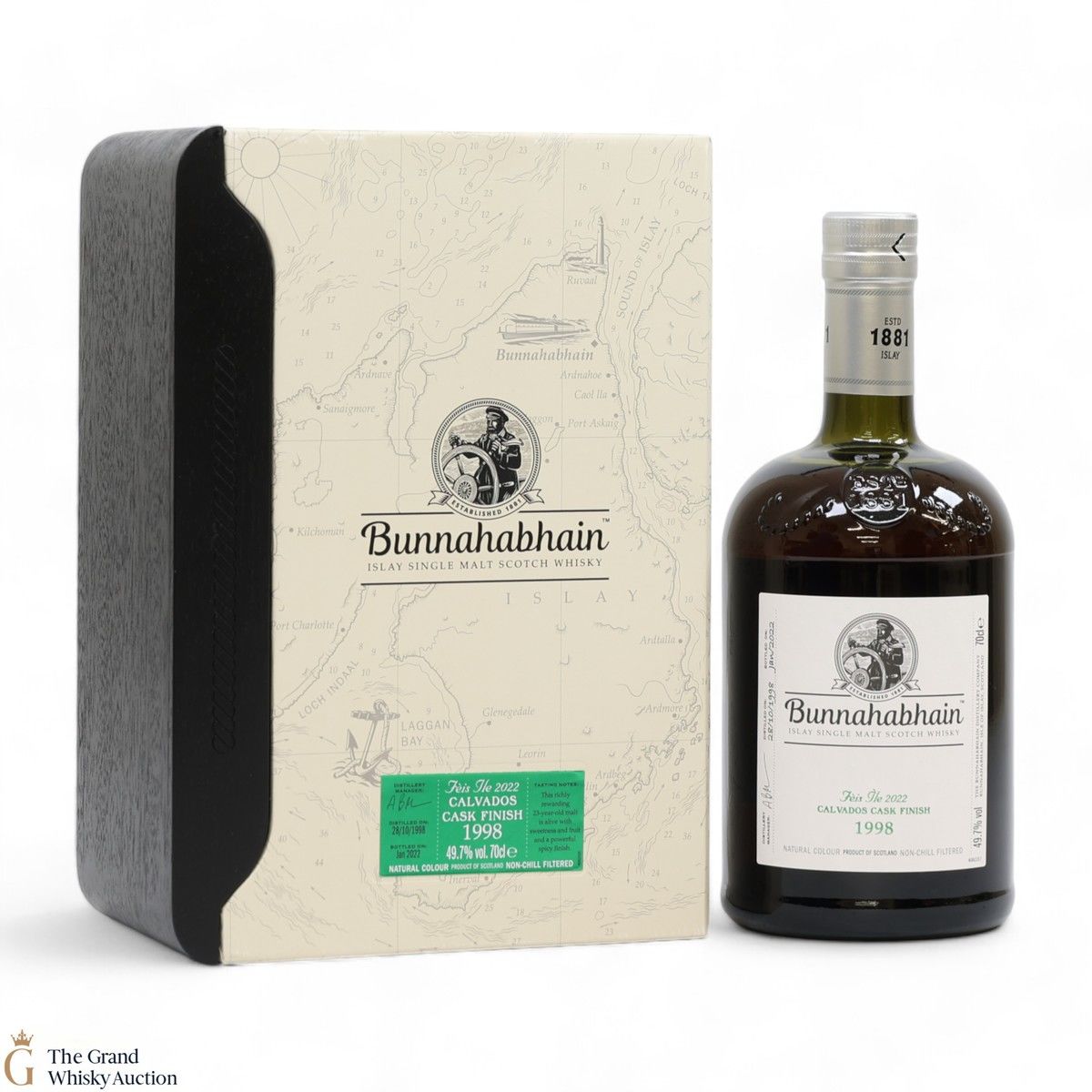 Bunnahabhain - 1998 Calvados Cask Finish Fèis Ìle 2022