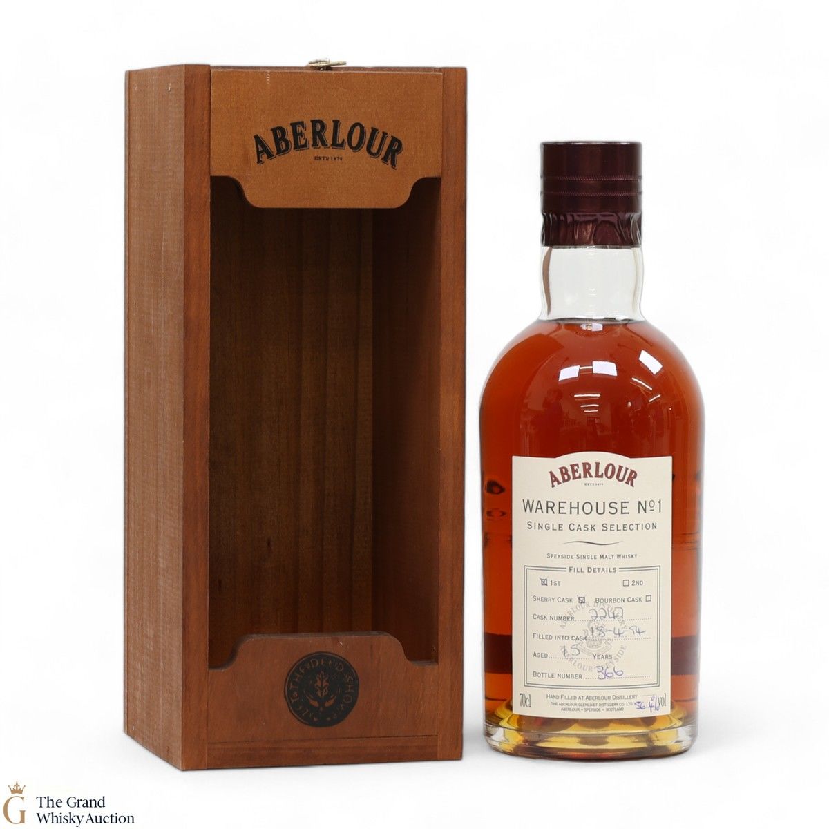 Aberlour - 15 Year Old - Warehouse 1 Single Cask Selection #2247