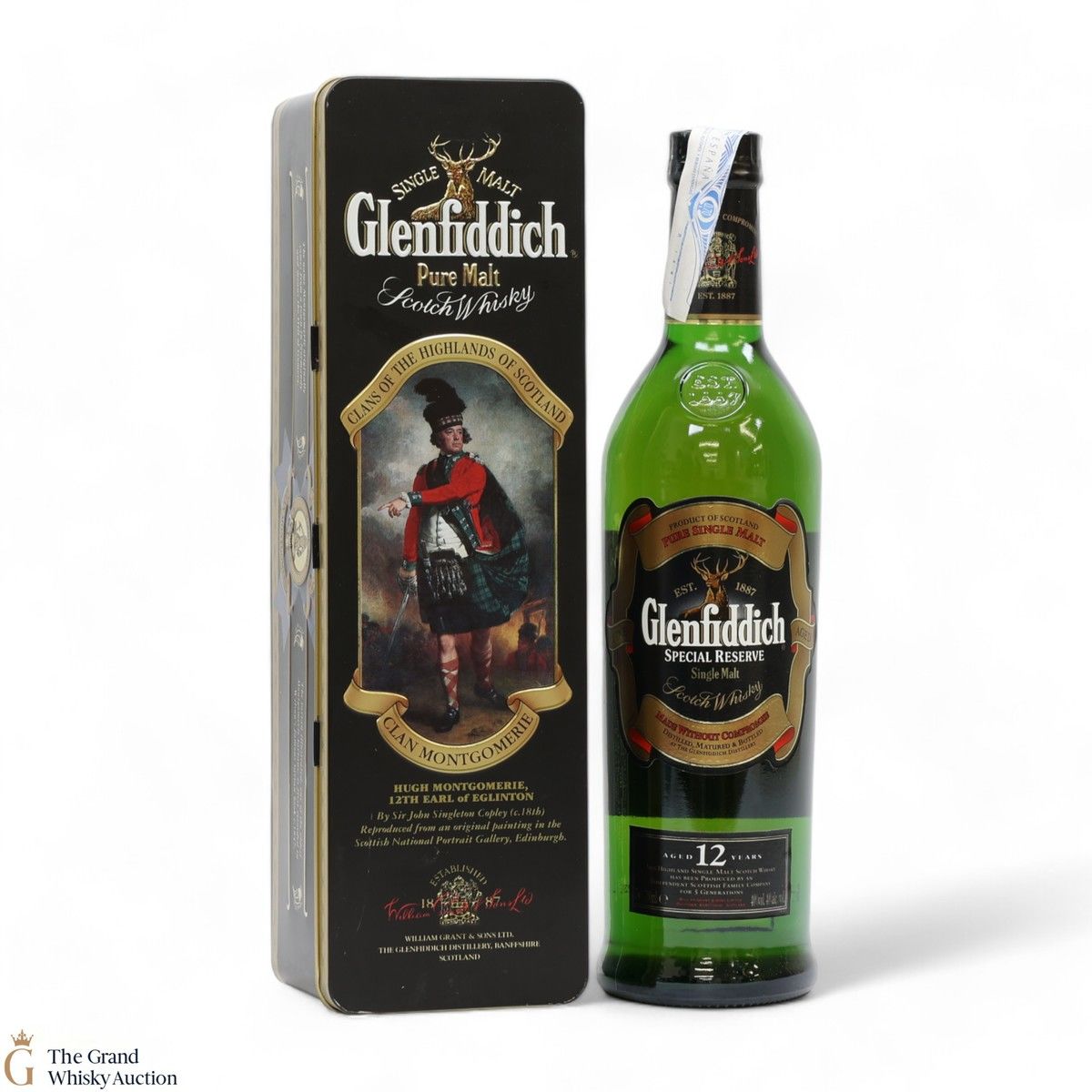 Glenfiddich - 12 Year Old - Clan of The Highlands - Montgomerie