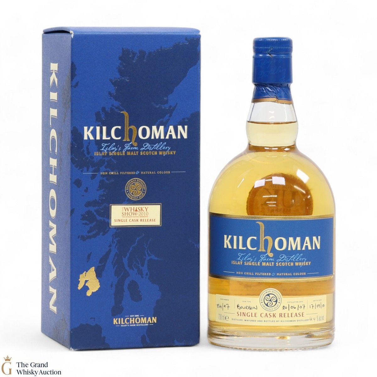 Kilchoman - 2007 Single Bourbon Cask #154/07 - The Whisky Show 2010