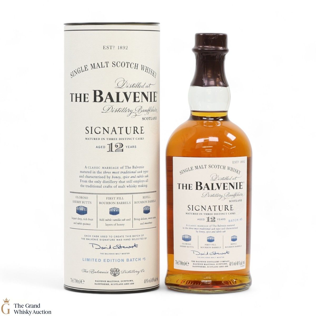 Balvenie - 12 Year Old -  Signature - Batch #5