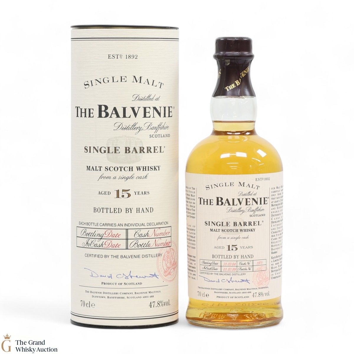 Balvenie - 15 Year Old - 1989 Single Barrel #1971
