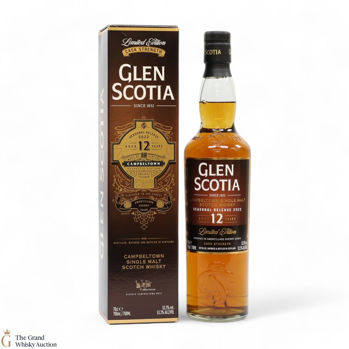 Glen Scotia - 12 Year Old - Amontillado Sherry Cask - 2022 Release