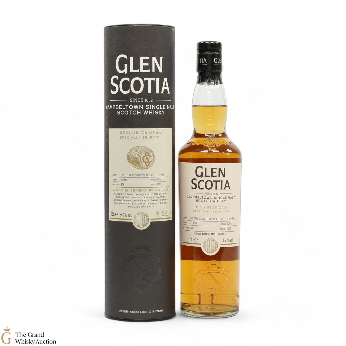 Glen Scotia - 8 Year Old 2014 - Exclusive Cask #21/655-1