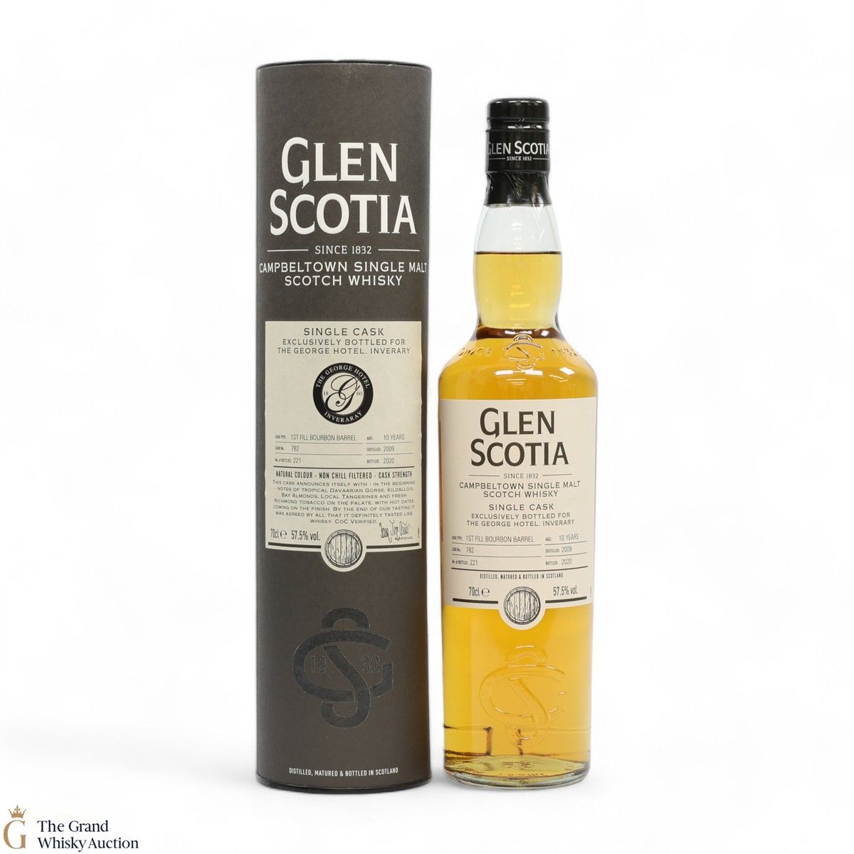 Glen Scotia - 10 Year Old 2009 - Single Cask #782 - Exclusively for The George Hotel Inverary