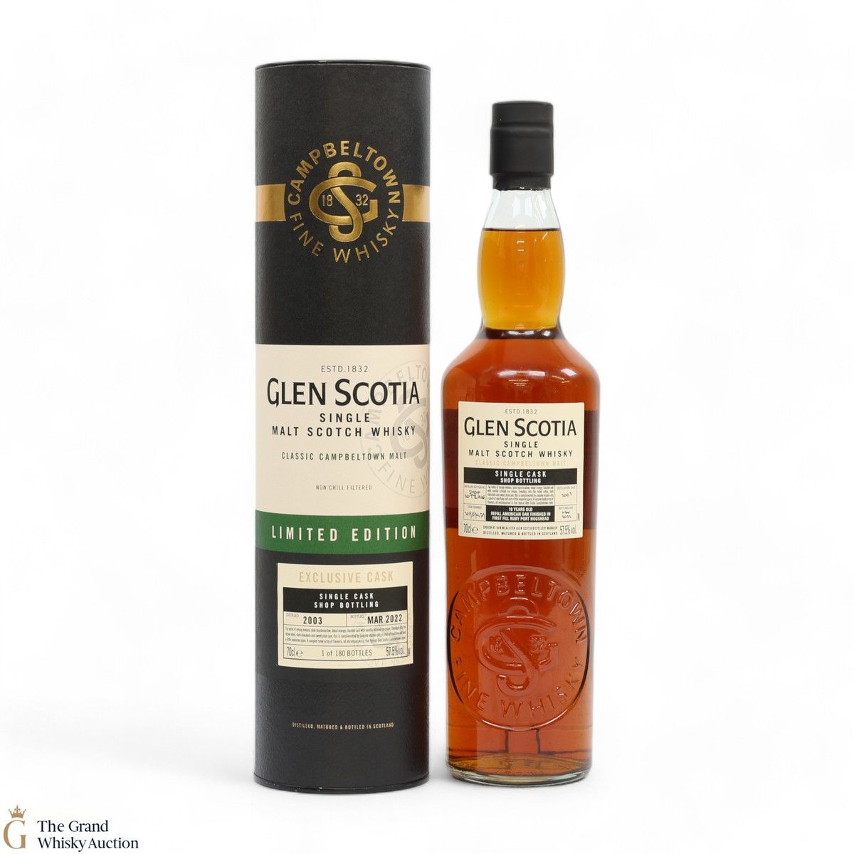 Glen Scotia - 18 Year Old 2003 - Single Cask #2019/694/79 - Shop Bottling