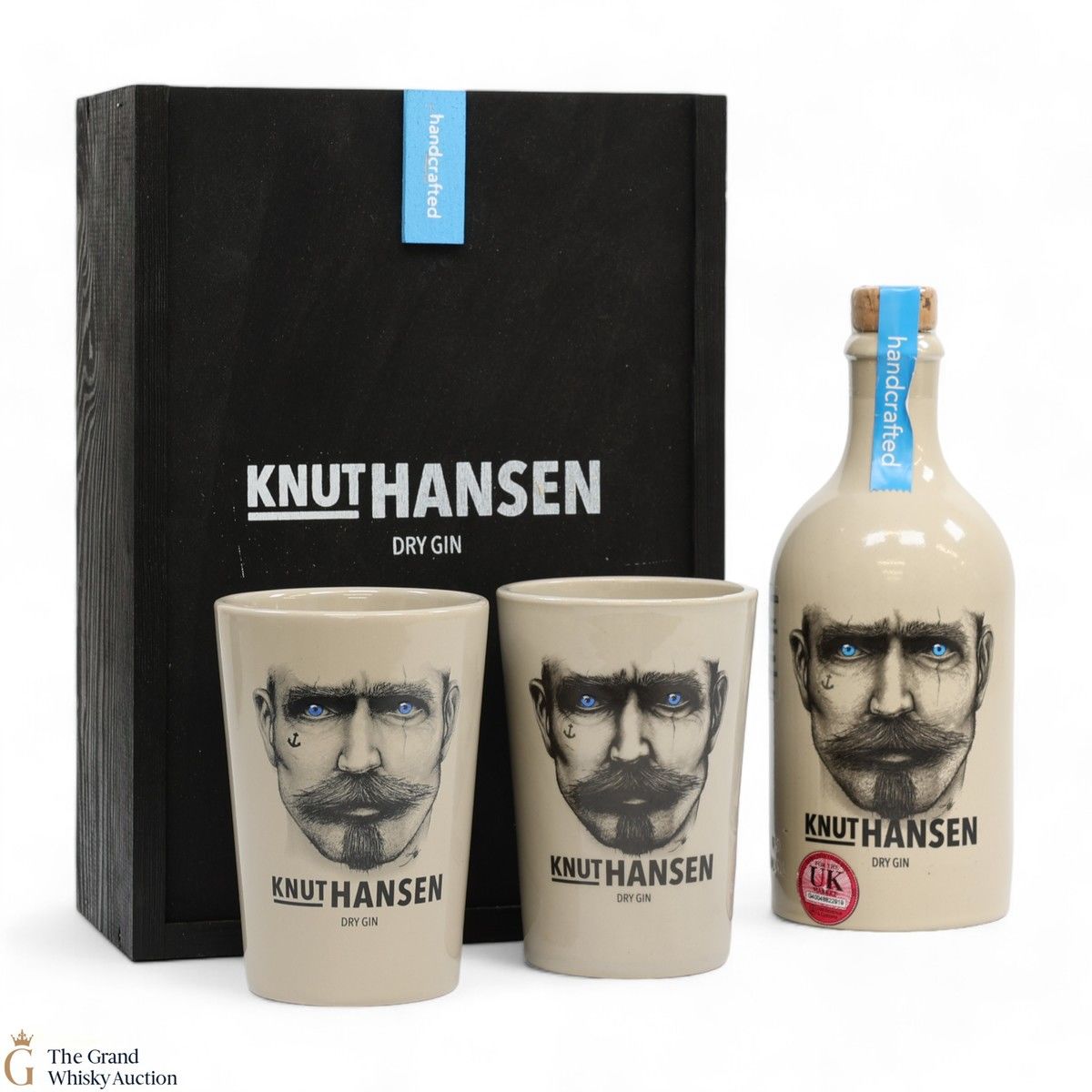 Knut Hansen - Dry Gin - Gift Set & 2 Cups (50cl)