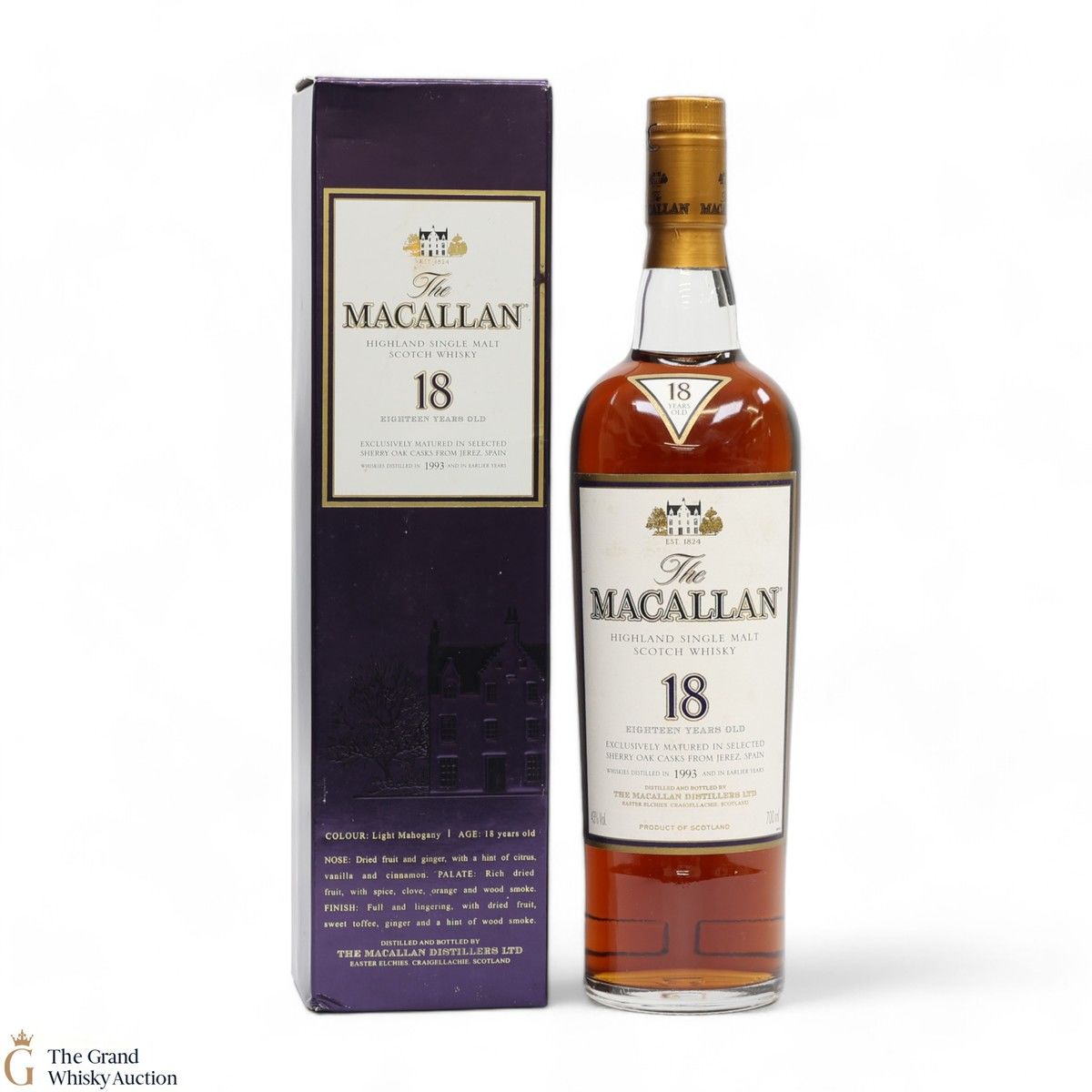 Macallan - 18 Year Old - 1993