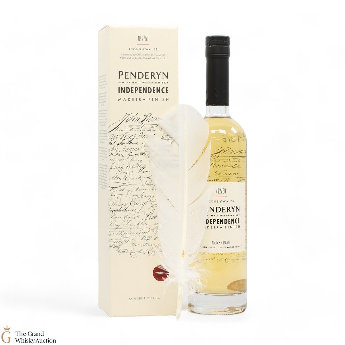 Penderyn - Icons of Wales #2 Independence - Madeira Finish 