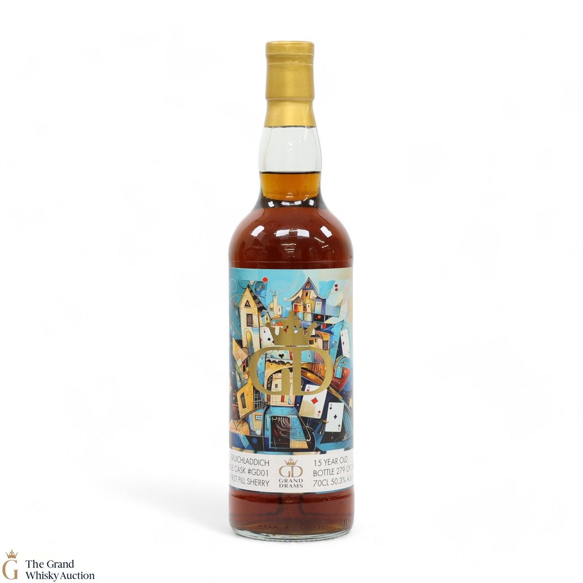 Bruichladdich - 15 Year Old Single Sherry Cask #GD01 - Grand Drams 