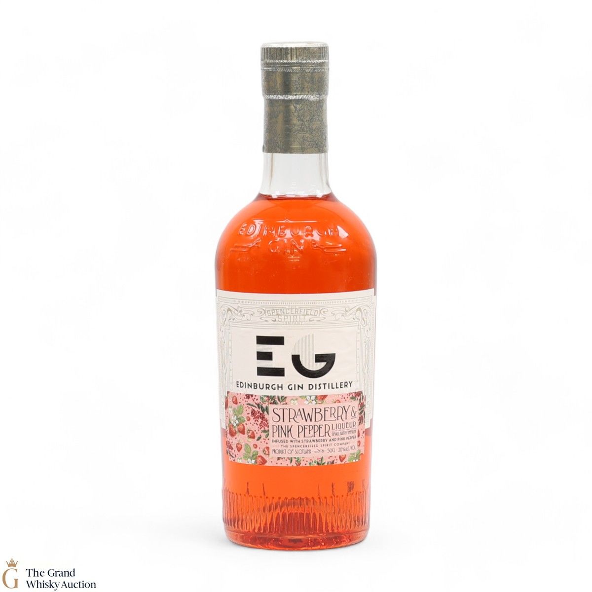 Edinburgh Gin - Strawberry & Pink Pepper Gin Liqueur (50cl)