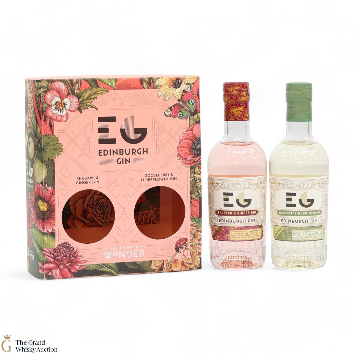 Edinburgh Gin - "Filled with Wonder" Gift Set (2x 20cl)
