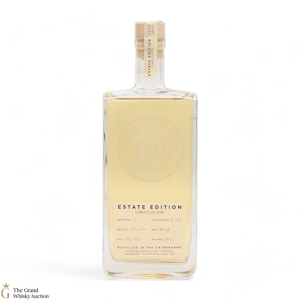 Kinrara - Estate Edition Hibiscus Gin (50cl)