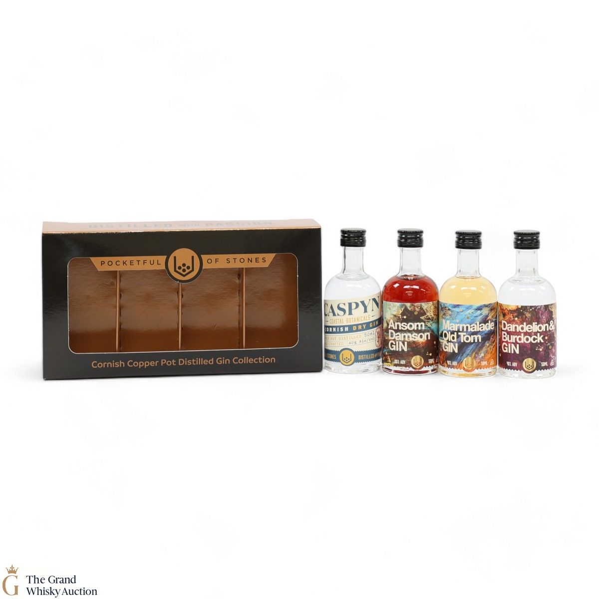 Pocketful of Stone - Cornish  Copper Pot Set (4 x 5cl)