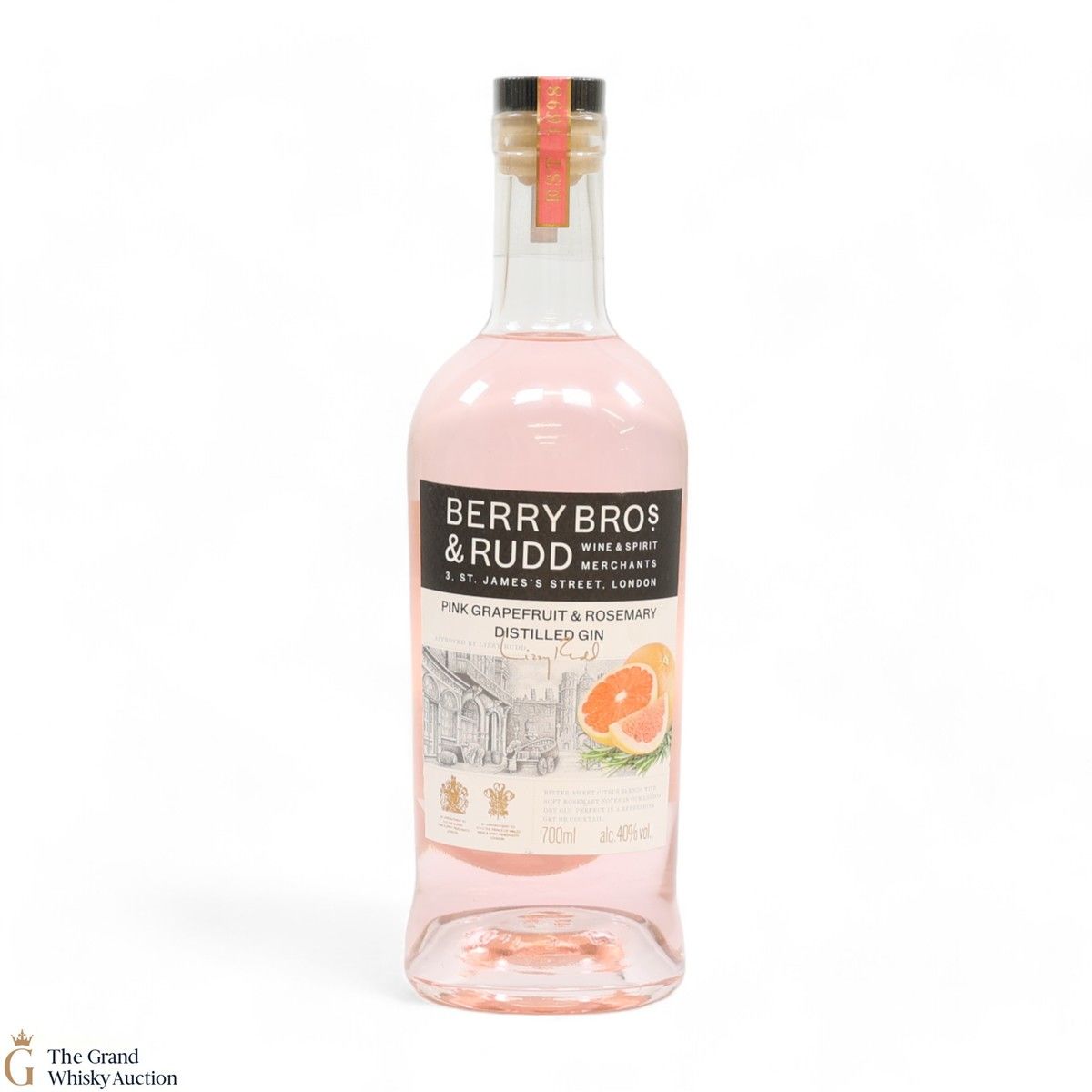 Berry Bros & Rudd - Pink Grapefruit & Rosemary Gin