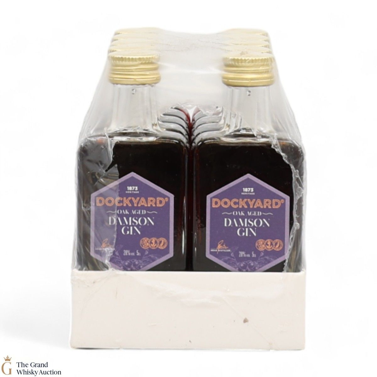 Copper Rivet - Dockyard 1873 - Damson Gin Set (10 x 5cl)