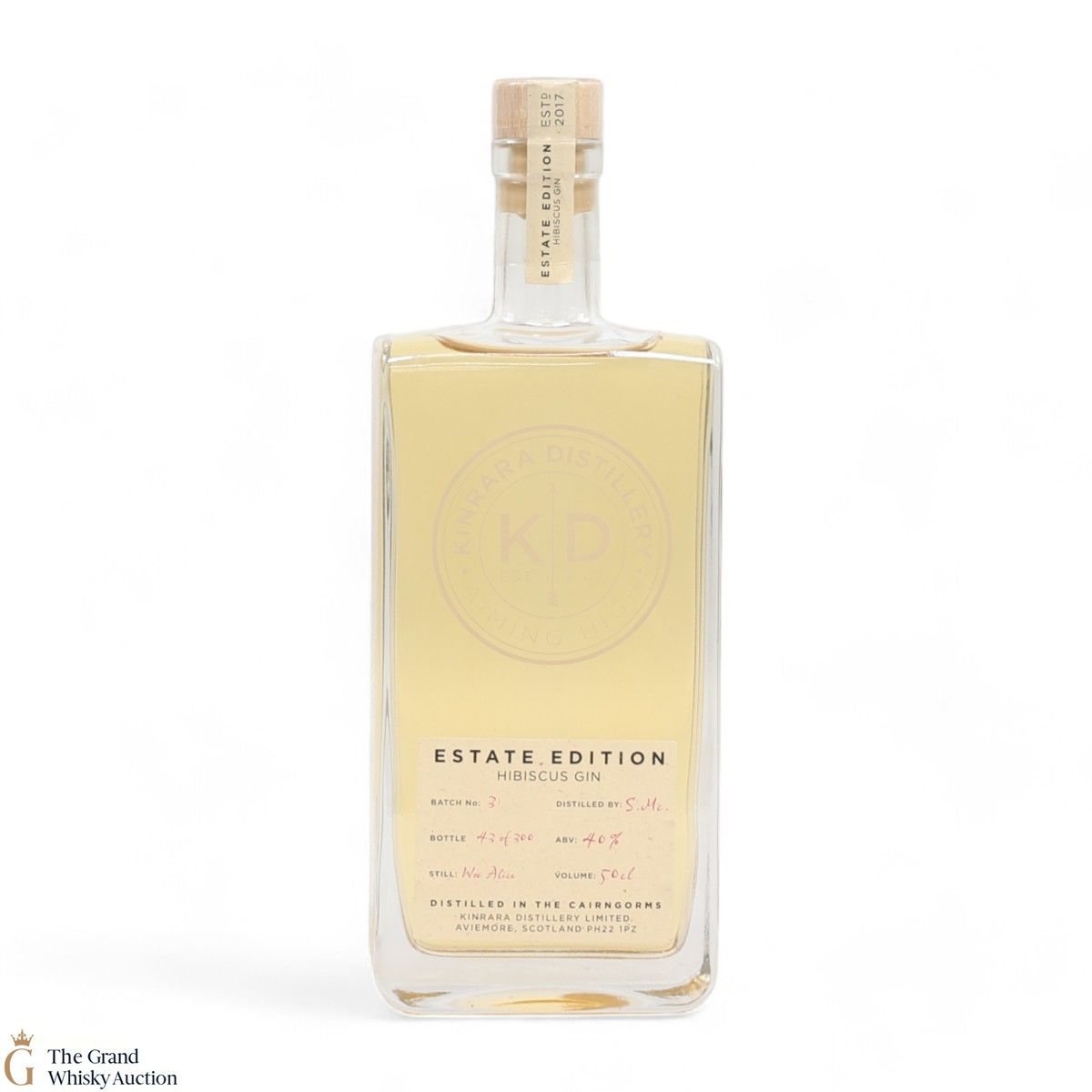 Kinrara - Estate Edition Hibiscus Gin (50cl)