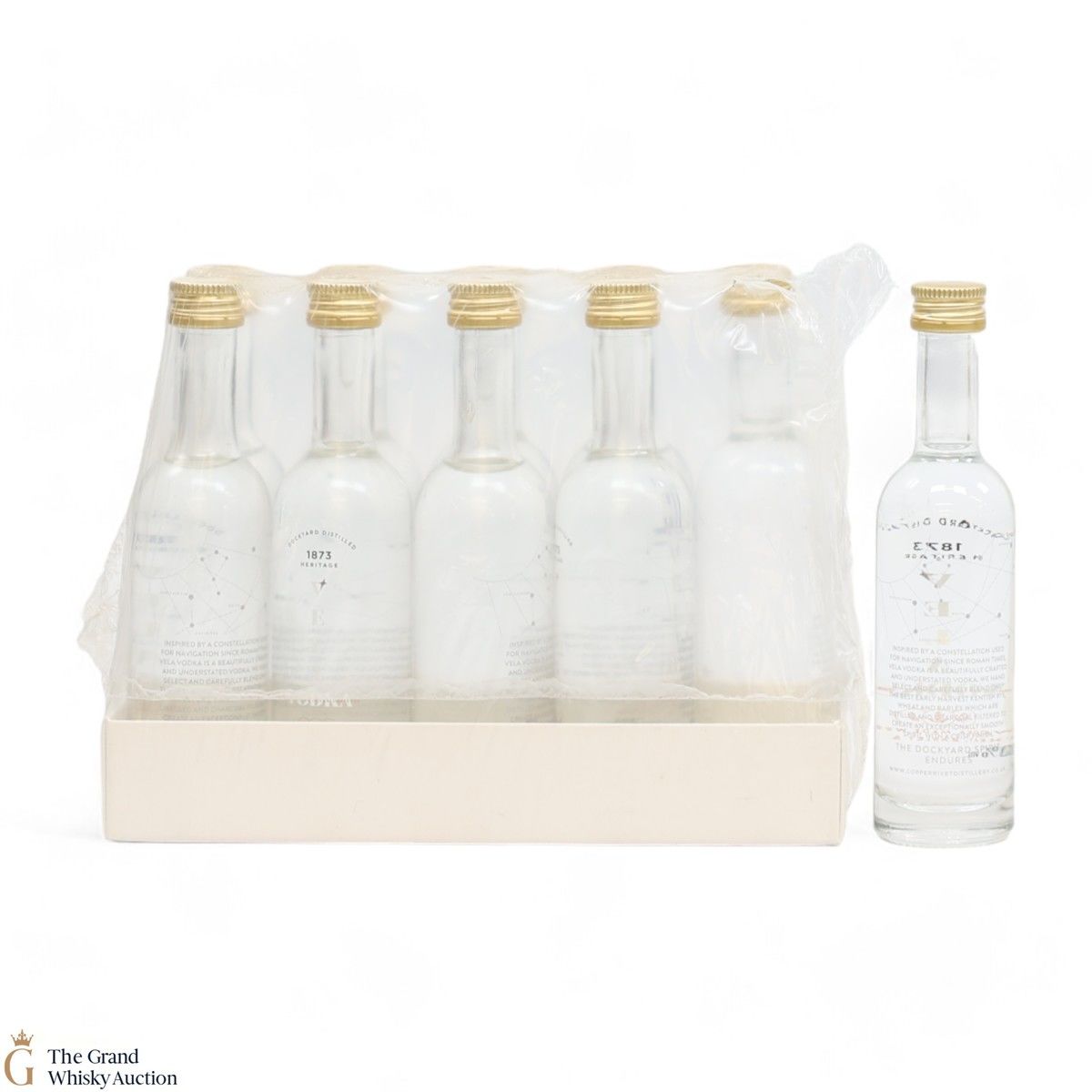 Copper Rivet - 1873 Heritage - The Dockyard Vodka (10 x 5cl)