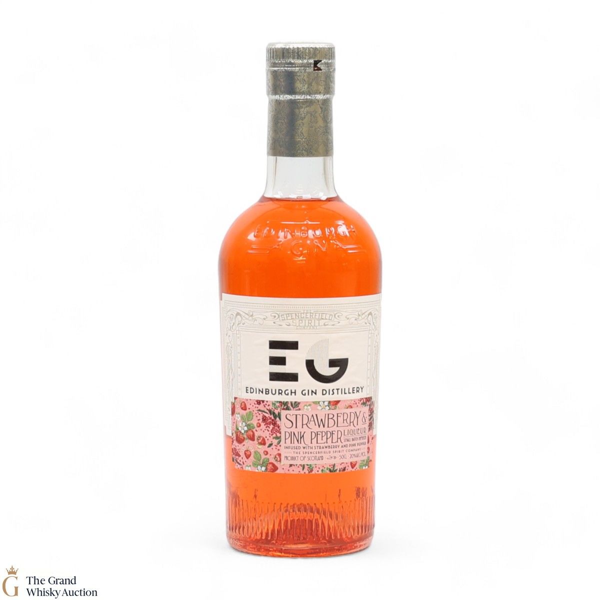 Edinburgh Gin - Strawberry & Pink Pepper Gin Liqueur (50cl)