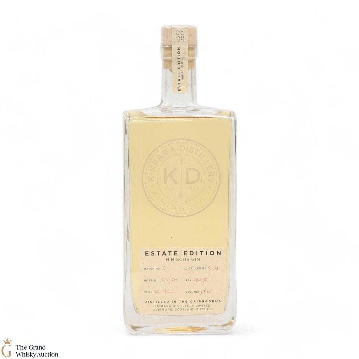 Kinrara - Estate Edition - Hibiscus Gin (50cl)