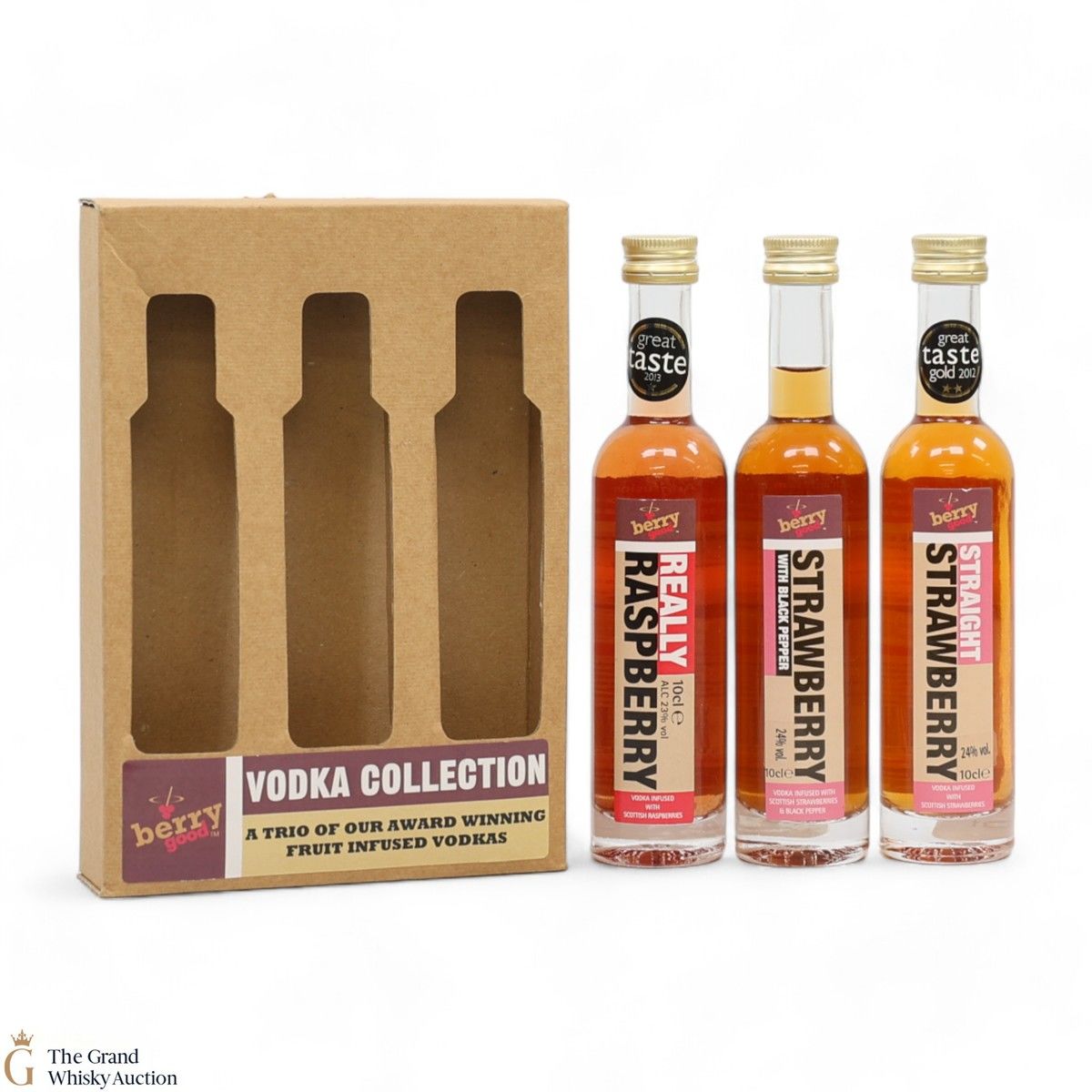 Berry Good - Trio Vodka Collection (3 x 10cl)