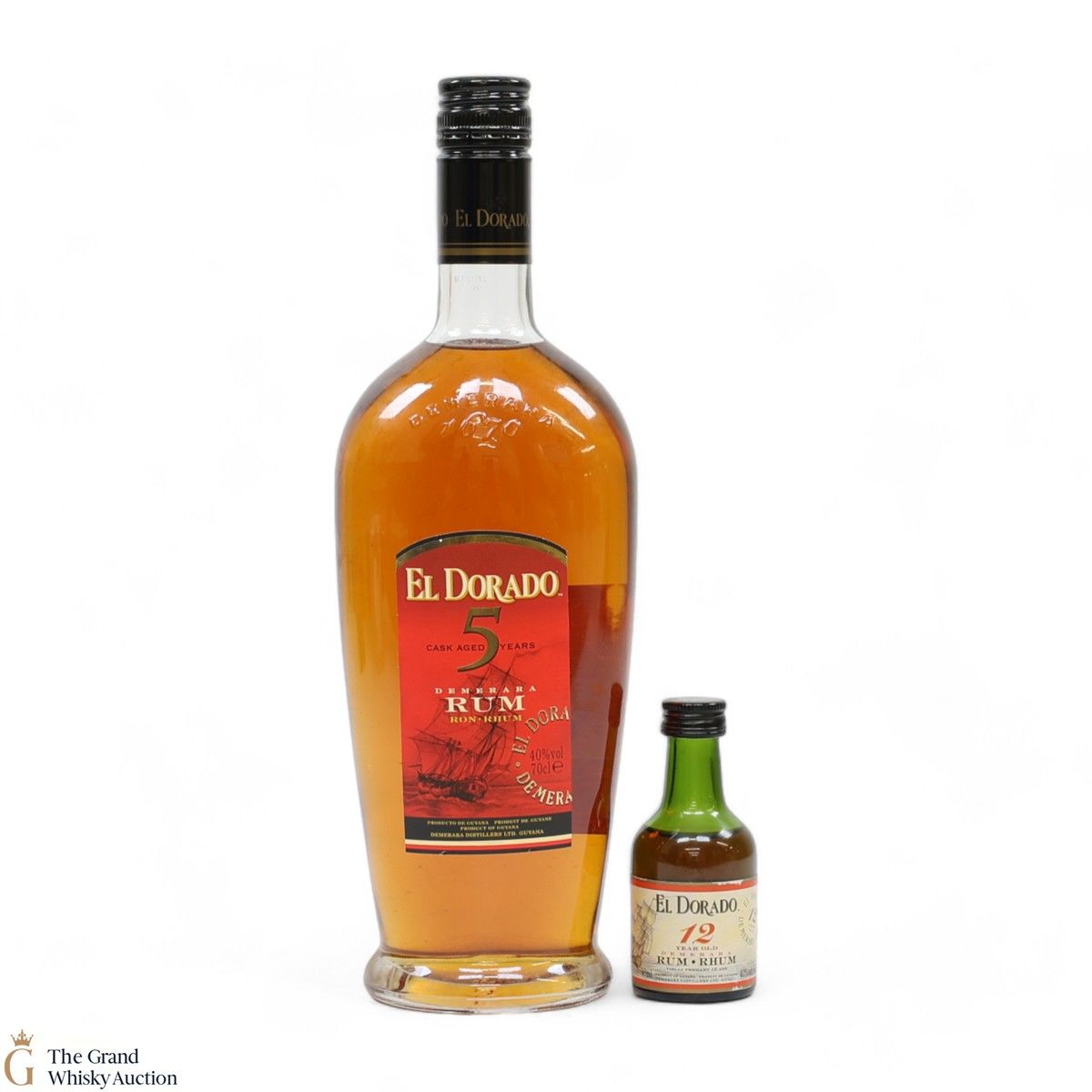 El Dorado - Collection Demerara Rum (1x70cl & 1x5cl)