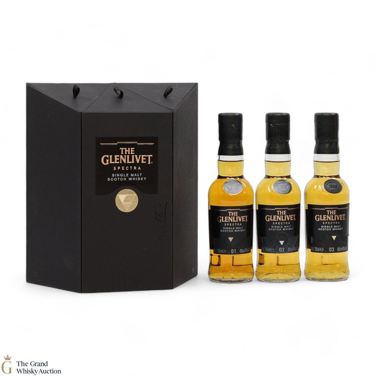 The Glenlivet - Single Malt Spectra 1, 2 & 3 (3 x 20cl)