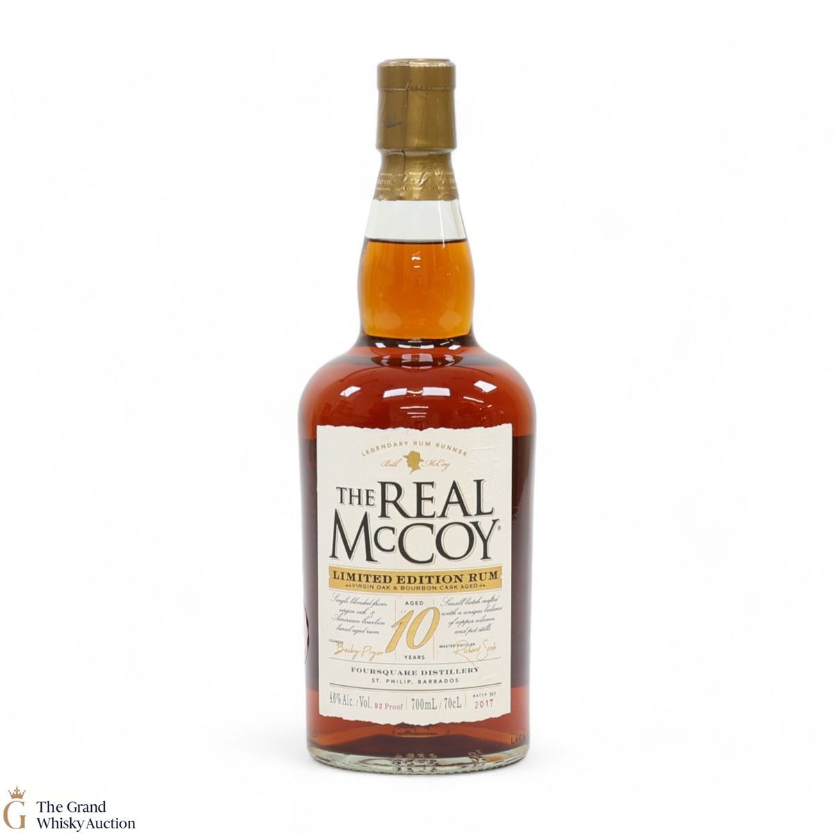 The Real McCoy - Virgin Oak & Bourbon Casks Rum - Limited Edition
