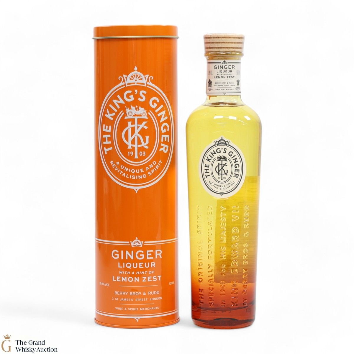 Berry Bros & Rudd -  The King's Ginger Liqueur (50cl)