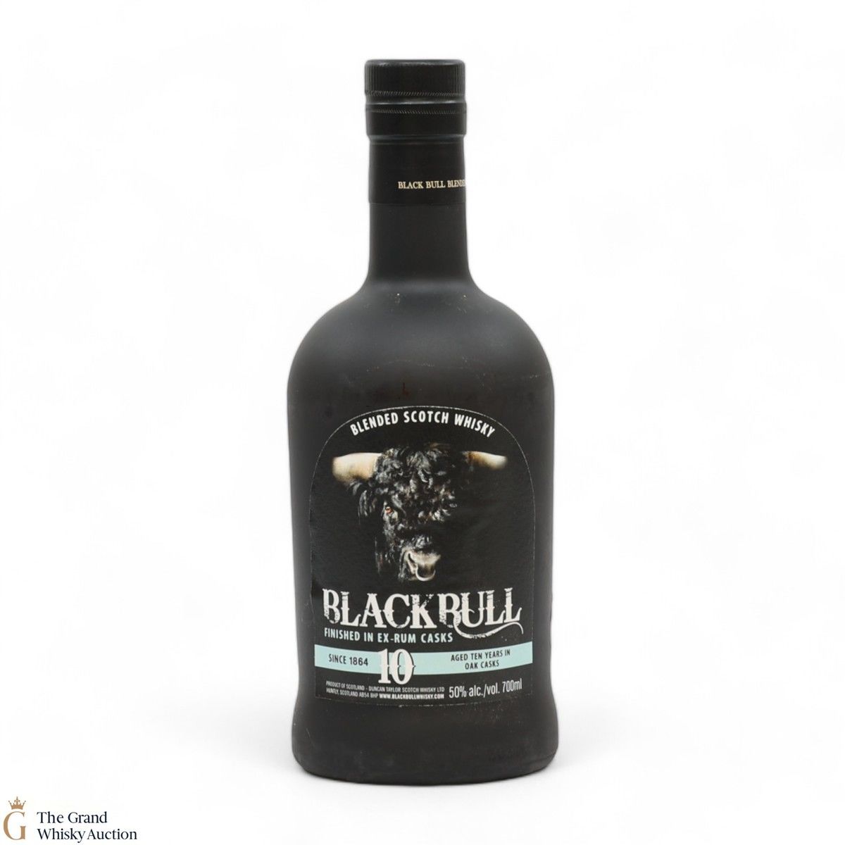 Black Bull - 10 Year Old - Ex - Rum Casks - 1864 - Blended Scotch Whisky