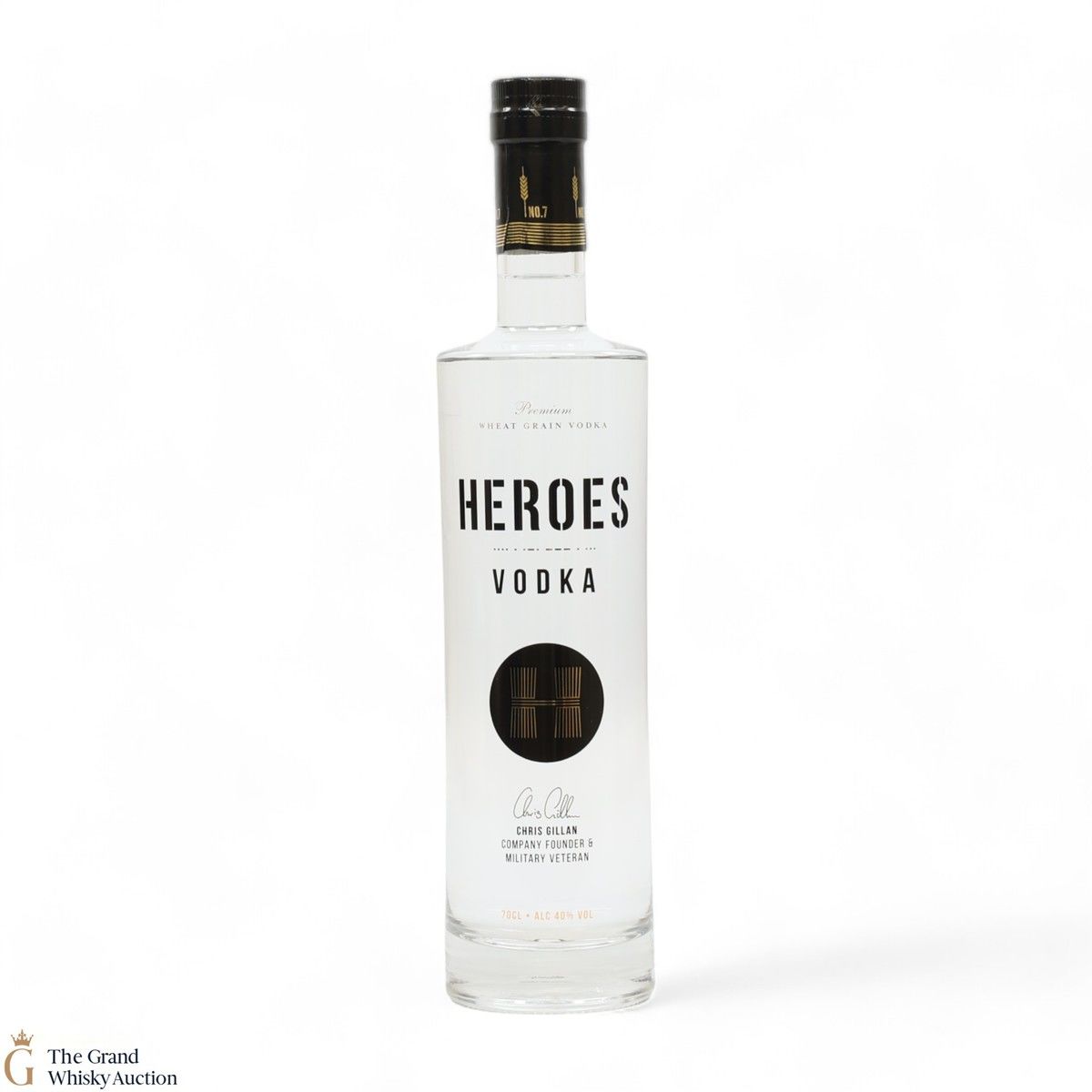 Heroes - No. 7 Premium Wheat Grain - Vodka