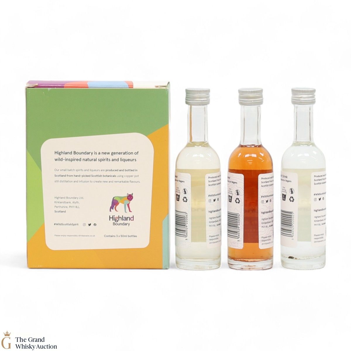 Highland Boundary - Wild Scottish Collection Set (3 x 5cl)