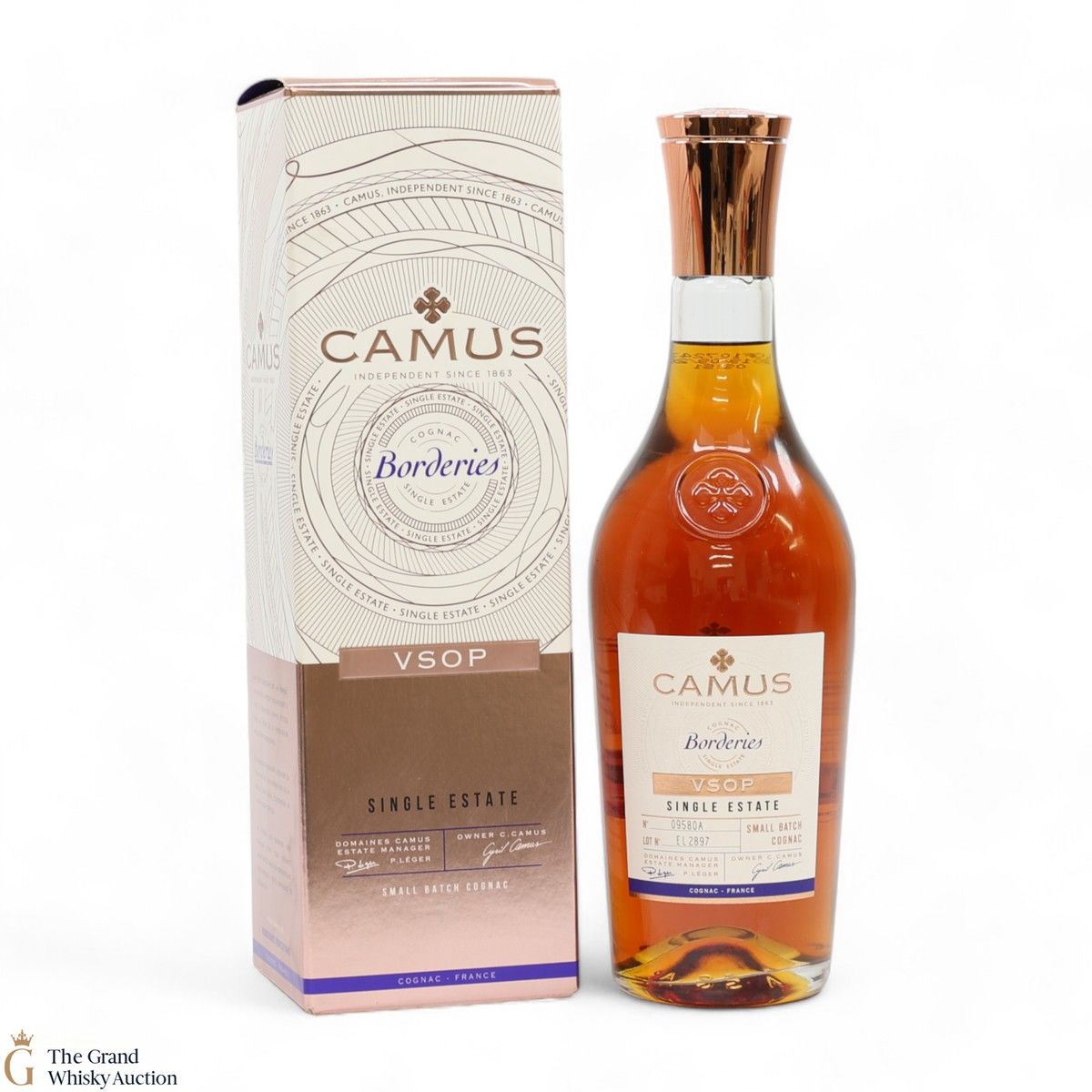 Camus - Borderies Single Estate VSOP - Cognac